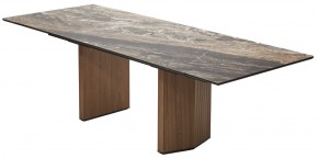 Стол МОЦАРТ 200 AMADEUS POLISHED, керамика / Дуб монтана М-City в Александровском - alexsandrovskoe.mebel24.online | фото 14