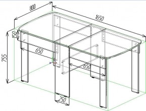 Стол обеденный Я СТ-03 в Александровском - alexsandrovskoe.mebel24.online | фото 5