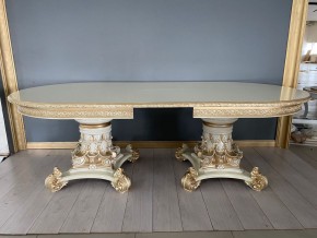 Стол овальный раскладной Версаль 2400(2800)*1100 в Александровском - alexsandrovskoe.mebel24.online | фото