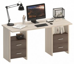 Стол письменный Домино Lite СКЛ-Прям150+2ТЯЛ в Александровском - alexsandrovskoe.mebel24.online | фото 2