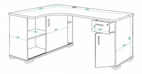 Стол письменный Домино СР-140М в Александровском - alexsandrovskoe.mebel24.online | фото 4