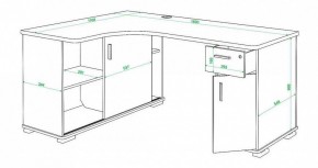 Стол письменный Домино СР-160М в Александровском - alexsandrovskoe.mebel24.online | фото 4