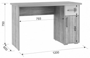 Стол письменный Лайт 1 в Александровском - alexsandrovskoe.mebel24.online | фото 3