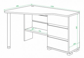 Стол письменный СР-322С в Александровском - alexsandrovskoe.mebel24.online | фото 2