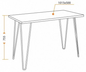 Стол письменный WD-06 в Александровском - alexsandrovskoe.mebel24.online | фото 5