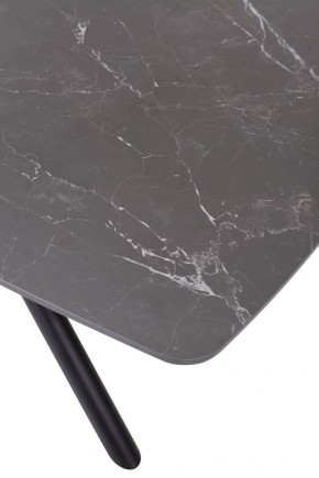 Стол RIVOLI 140 MATT BLACK MARBLE SOLID CERAMIC / BLACK, ®DISAUR в Александровском - alexsandrovskoe.mebel24.online | фото 10
