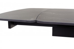 Стол RIVOLI 140 MATT BLACK MARBLE SOLID CERAMIC / BLACK, ®DISAUR в Александровском - alexsandrovskoe.mebel24.online | фото 4