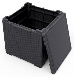 Стол с функцией хранения Виго (Vigo storage box) графит в Александровском - alexsandrovskoe.mebel24.online | фото 3
