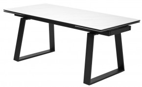 Стол VASTO 180 MARBLES KL-99 Белый мрамор матовый, итальянская керамика/ черный каркас, ®DISAUR в Александровском - alexsandrovskoe.mebel24.online | фото 4