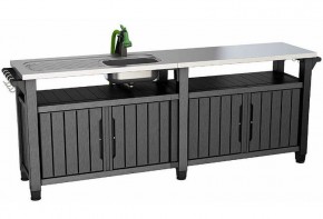 Столик для барбекю 415 Л (Unity Chef 415 L) графит в Александровском - alexsandrovskoe.mebel24.online | фото 3