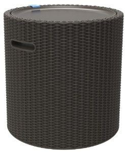 Столик-холодильник Кул-Стул (Cool stool) коричневый в Александровском - alexsandrovskoe.mebel24.online | фото 1