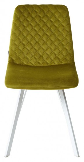 Стул DAIQUIRI BLUVEL-75 OLIVA / белый каркас, велюр М-City в Александровском - alexsandrovskoe.mebel24.online | фото 5