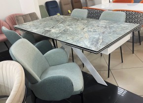 Стул NIKKI VF113 светлая мята / VF115 серо-зеленый М-City в Александровском - alexsandrovskoe.mebel24.online | фото 3