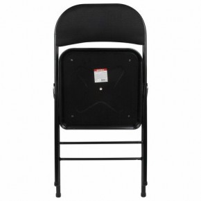 Стул складной BRABIX "Golf Plus CF-003 КОМФОРТ", чёрный каркас, чёрная ткань, 532889 в Александровском - alexsandrovskoe.mebel24.online | фото 3