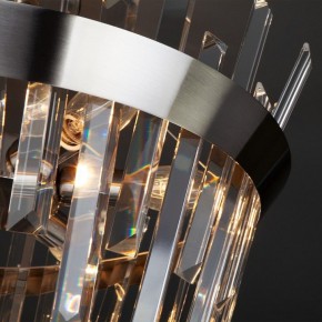 Светильник на штанге TK Lighting Steccato 10111/5 сатин-никель/прозрачный хрусталь Strotskis в Александровском - alexsandrovskoe.mebel24.online | фото 4