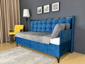 СВЕТЛАНА 3 Кровать линейная (Синий) в Александровском - alexsandrovskoe.mebel24.online | фото 2