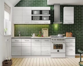 ТЕХНО-2 Кухонный гарнитур 2,0 в Александровском - alexsandrovskoe.mebel24.online | фото 2