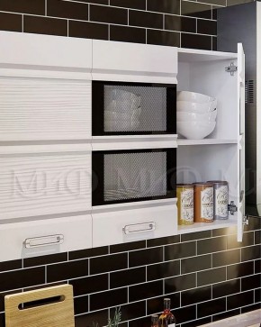 ТЕХНО-2 Кухонный гарнитур 2,0 в Александровском - alexsandrovskoe.mebel24.online | фото 4