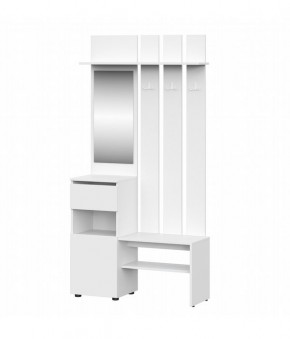 Токио Вешалка с зеркалом в Александровском - alexsandrovskoe.mebel24.online | фото 5