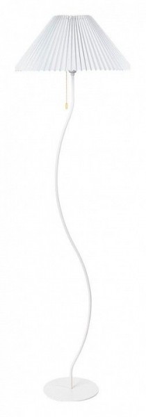 Торшер Arte Lamp Agatha A5069PN-1WH в Александровском - alexsandrovskoe.mebel24.online | фото