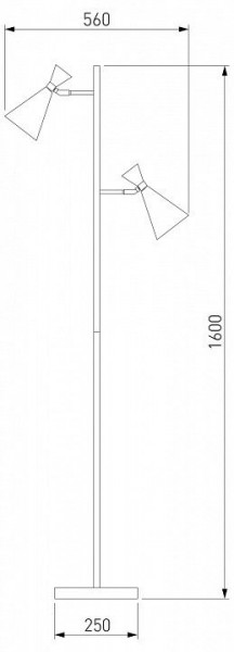 Торшер Bogate-s Glustin 01109/2 в Александровском - alexsandrovskoe.mebel24.online | фото 3
