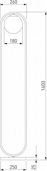 Торшер Eurosvet Ringo 01139/1 хром в Александровском - alexsandrovskoe.mebel24.online | фото 2