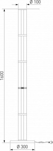 Торшер Eurosvet Stark 80537/1 латунь в Александровском - alexsandrovskoe.mebel24.online | фото 5