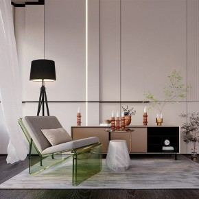 Торшер Maytoni Calvin Z177FL-01B в Александровском - alexsandrovskoe.mebel24.online | фото 4