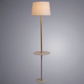 Торшер с полкой Arte Lamp Connor A2102PN-1WH в Александровском - alexsandrovskoe.mebel24.online | фото 2