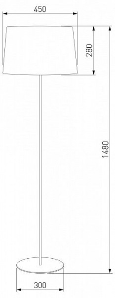 Торшер TK Lighting Maja 2920 Maja Black в Александровском - alexsandrovskoe.mebel24.online | фото 2