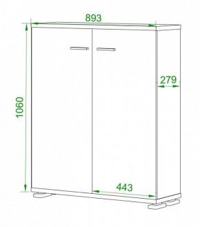 Тумба Домино ПУ-50-3 в Александровском - alexsandrovskoe.mebel24.online | фото 2