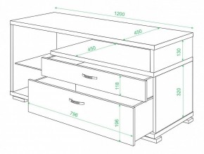 Тумба под ТВ Домино ТК-10 в Александровском - alexsandrovskoe.mebel24.online | фото 2