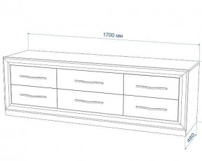 Тумба под ТВ Нобиле КАЯ170 в Александровском - alexsandrovskoe.mebel24.online | фото 2