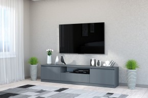 Тумба под ТВ "Хилтон" (Графит) в Александровском - alexsandrovskoe.mebel24.online | фото