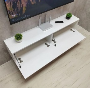 Тумба подвесная под ТВ LINES MTV1-MA 750 Белый глянец (Белый-M 10.1.1) в Александровском - alexsandrovskoe.mebel24.online | фото 11