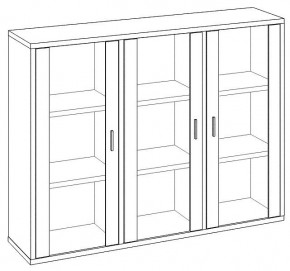 Тумба-витрина Домино СУ(ш3в1)+3ФС в Александровском - alexsandrovskoe.mebel24.online | фото 3