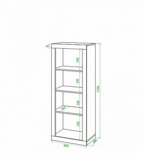 Тумба-витрина Toivo ВтН-ФС в Александровском - alexsandrovskoe.mebel24.online | фото 2