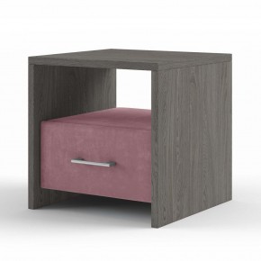 Тумба Wood в ткани велюр Enigma в Александровском - alexsandrovskoe.mebel24.online | фото 2