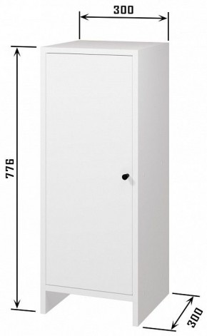 Тумбочка Квадро в Александровском - alexsandrovskoe.mebel24.online | фото 3