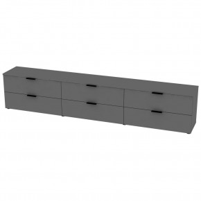 ТВ тумба TV18 (Графит) в Александровском - alexsandrovskoe.mebel24.online | фото