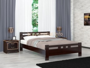 ВЕРОНИКА-2 Кровать из массива 1400  в Александровском - alexsandrovskoe.mebel24.online | фото 4