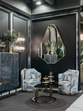 Зеркало настенное KFG088 в Александровском - alexsandrovskoe.mebel24.online | фото 3